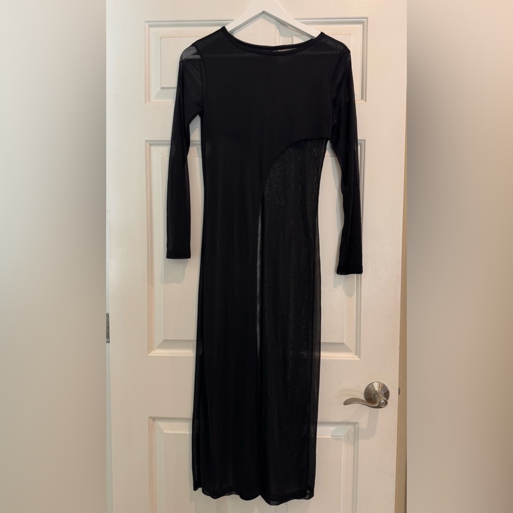 Maxi long sleeve shirt